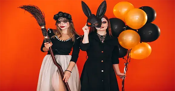 Halloween Womens Costume - Banner
