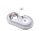 Pet Bowls with Automatic Water Bottle - Stainless Steel